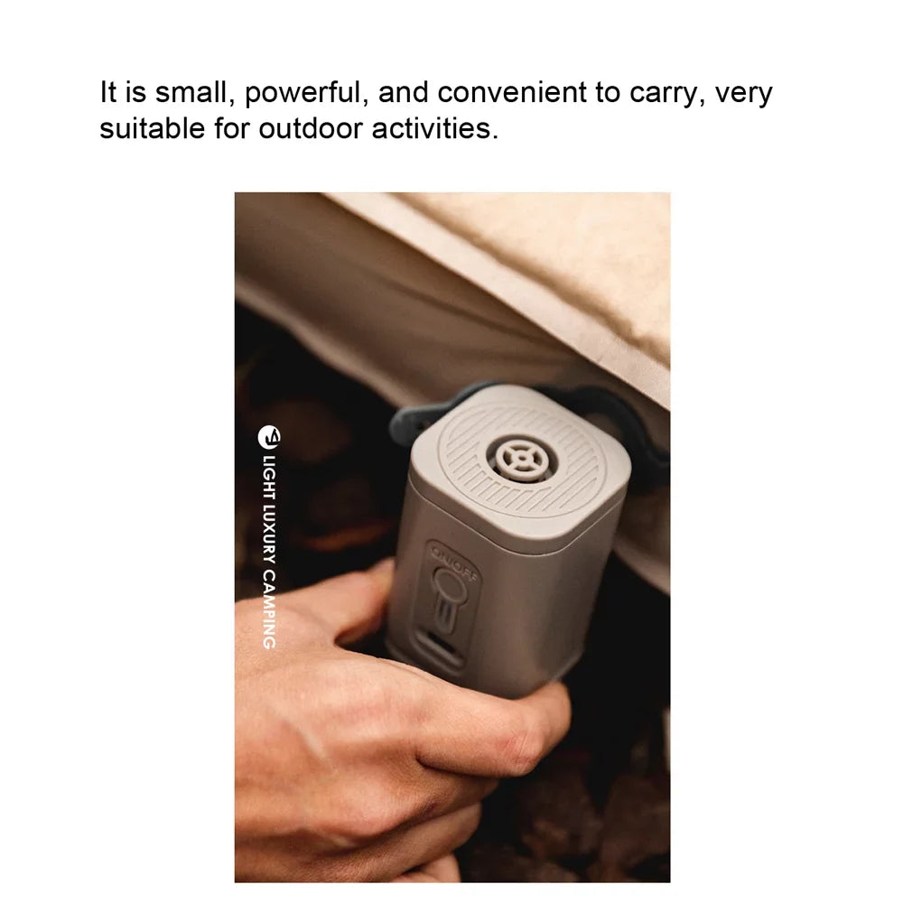 Pump Multifunctional Inflator Inflatable Mattress Cordless Outdoor Electric Pump Tickas Inflator and Portable Dual-use