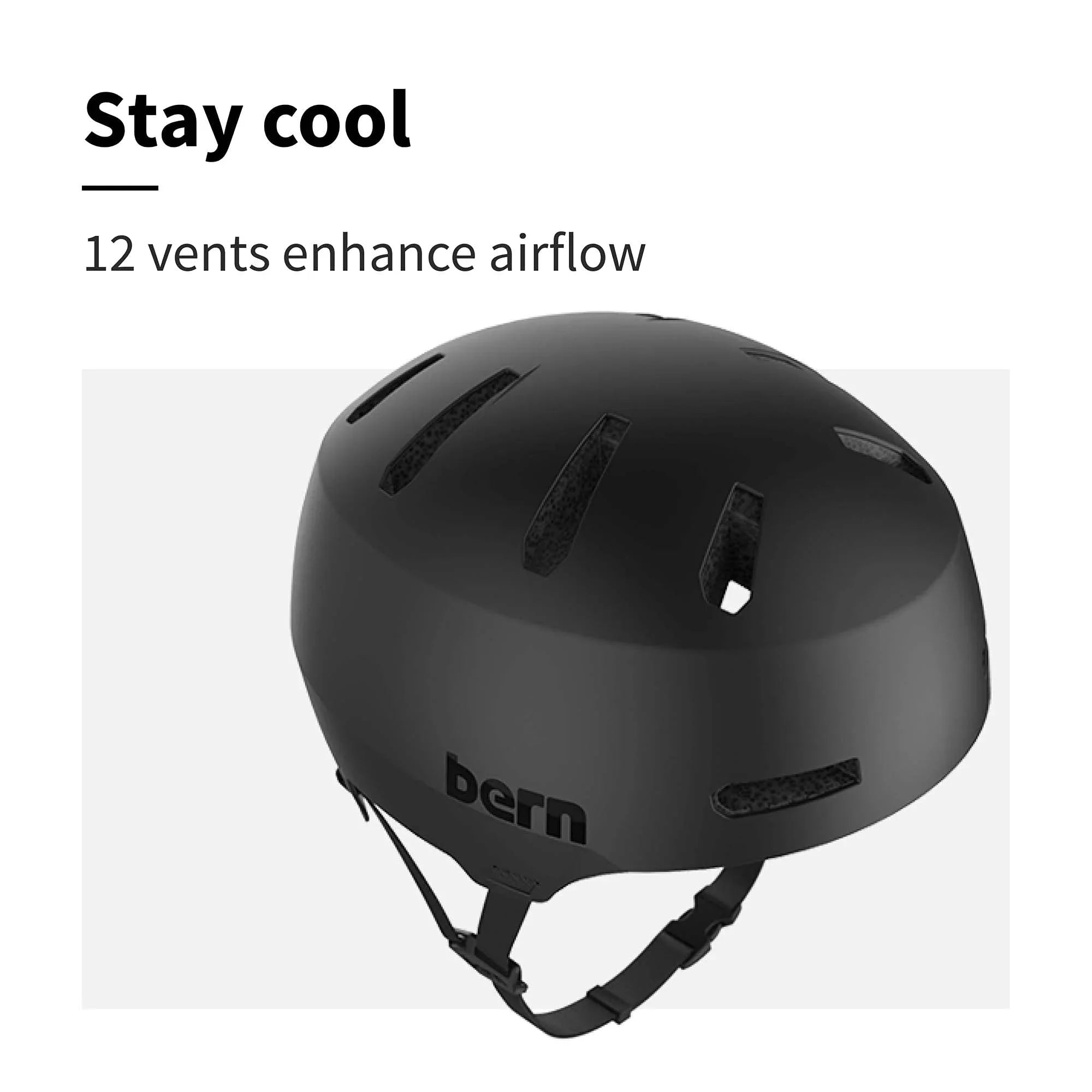 2.0 Matte Multisport Small Helmet Macon Black Bern,