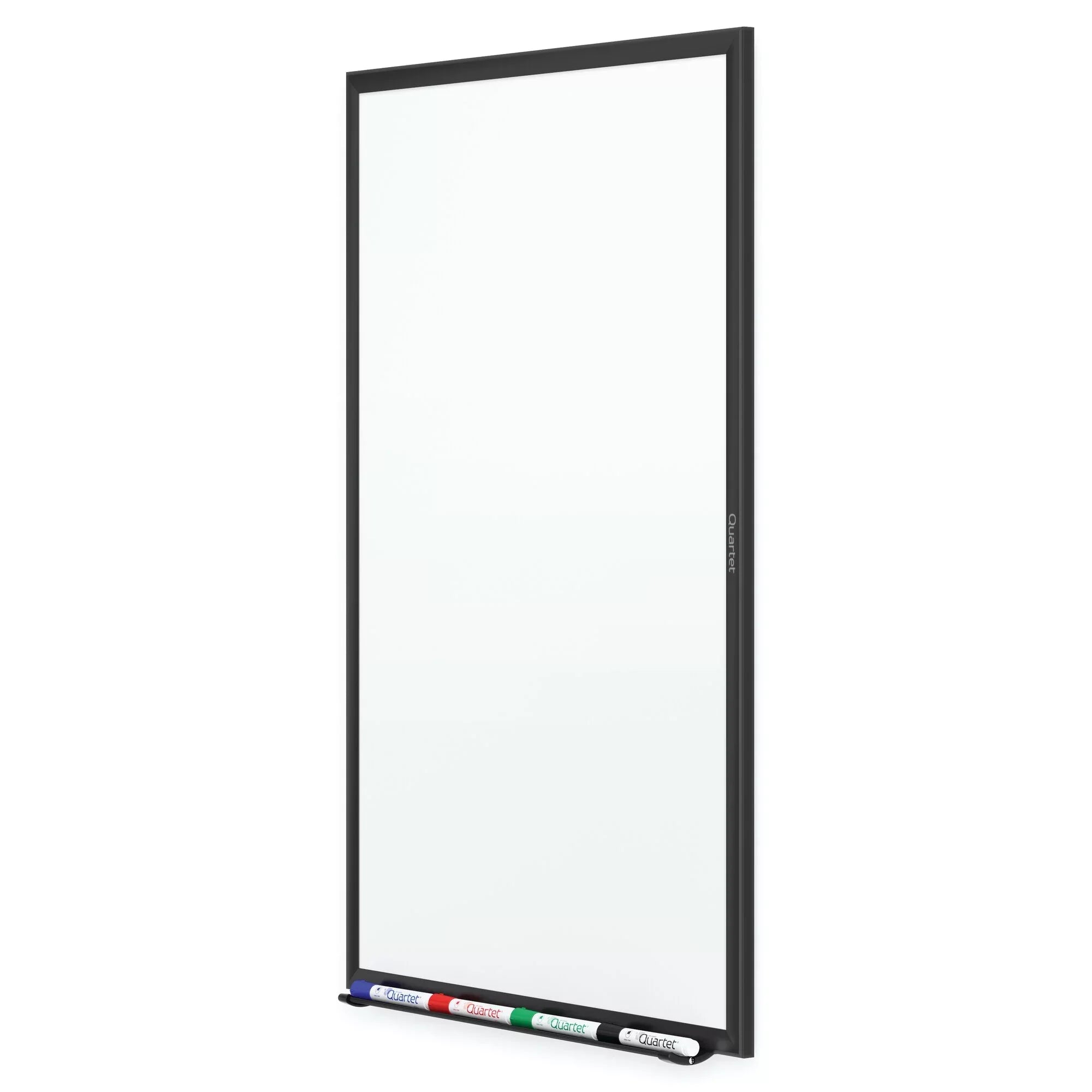 4 48 Dry-Erase x x 8 Magnetic Nano-Clean Board Quartet Aluminum Classic Black 96