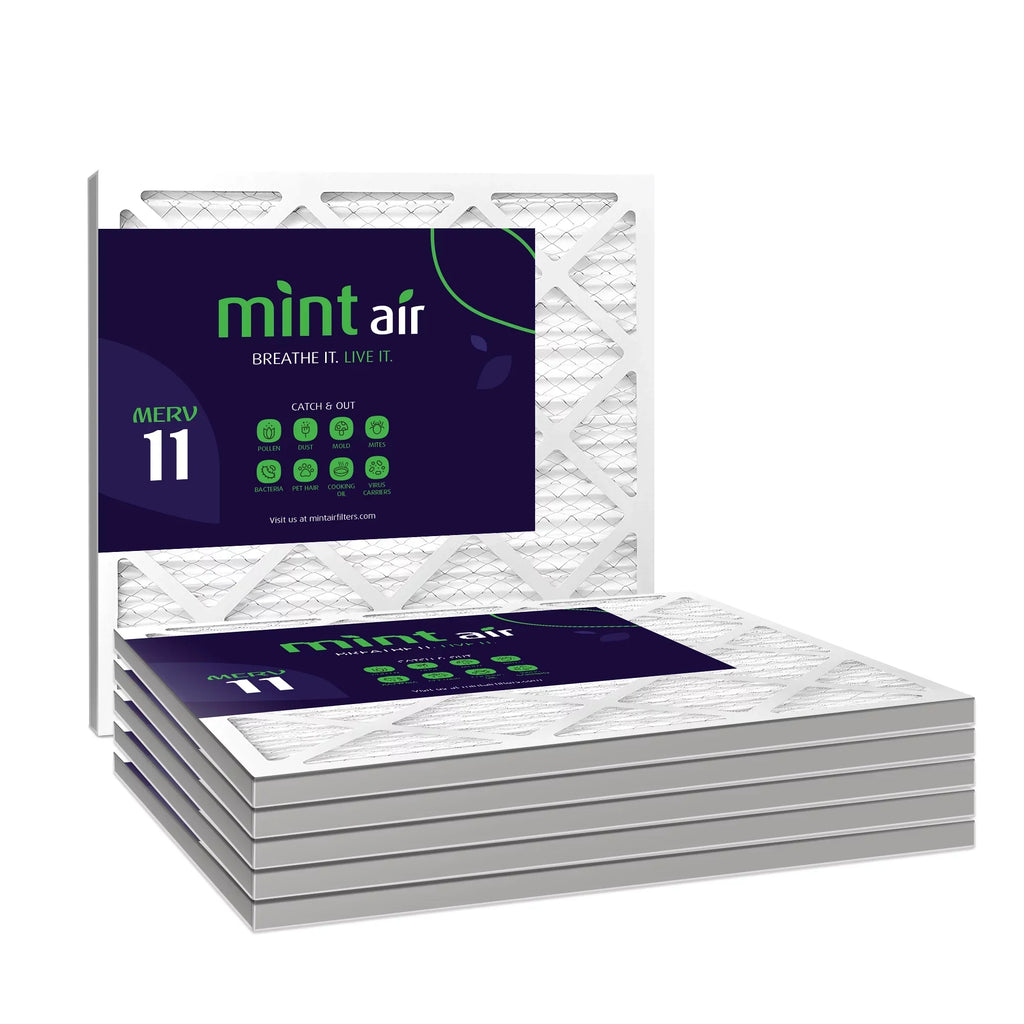 Filter, Air MPR AC 6-Pack Filters, MERV 1000, 11, Simply Furnace 20x25x1 Air Filter,