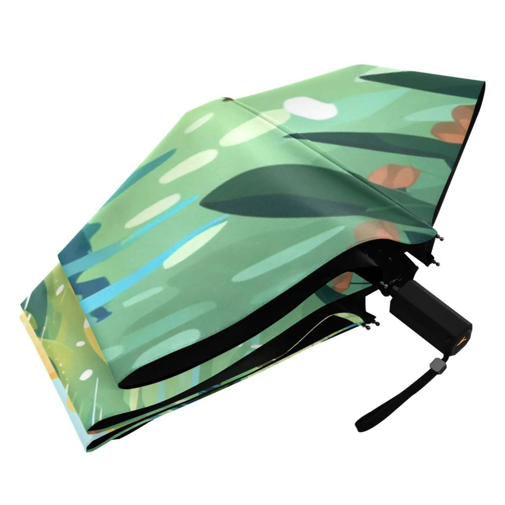 Windproof Size 50+ - UPF Boating Packable Landscape for To Umbrella Compact Rain Umbrella Travel Lightweight Arc 101 Boating- Folding