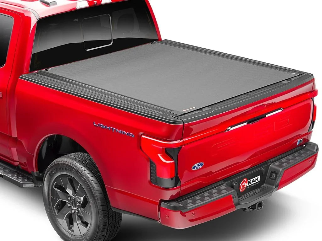 BAK Bed Revolver Hard | F-150 Compatible Bed Ford Cover | 2023 8' Rolling 2021 RealTruck by Tonneau - X4s with 2" 80338 Truck (97.6")