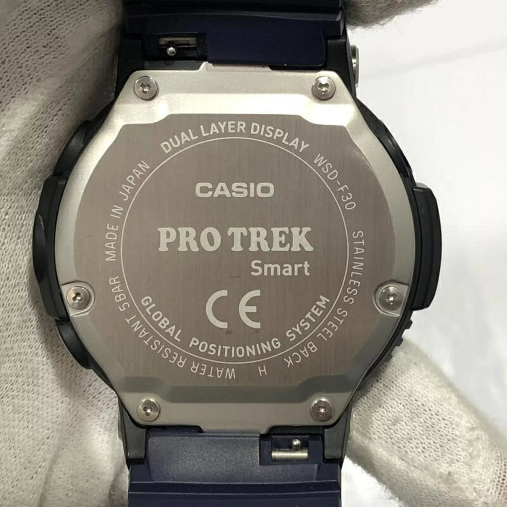 PROTREK Casio with Pre-Owned CASIO WSD-F30 smart Trek Pro box watch (Fair)