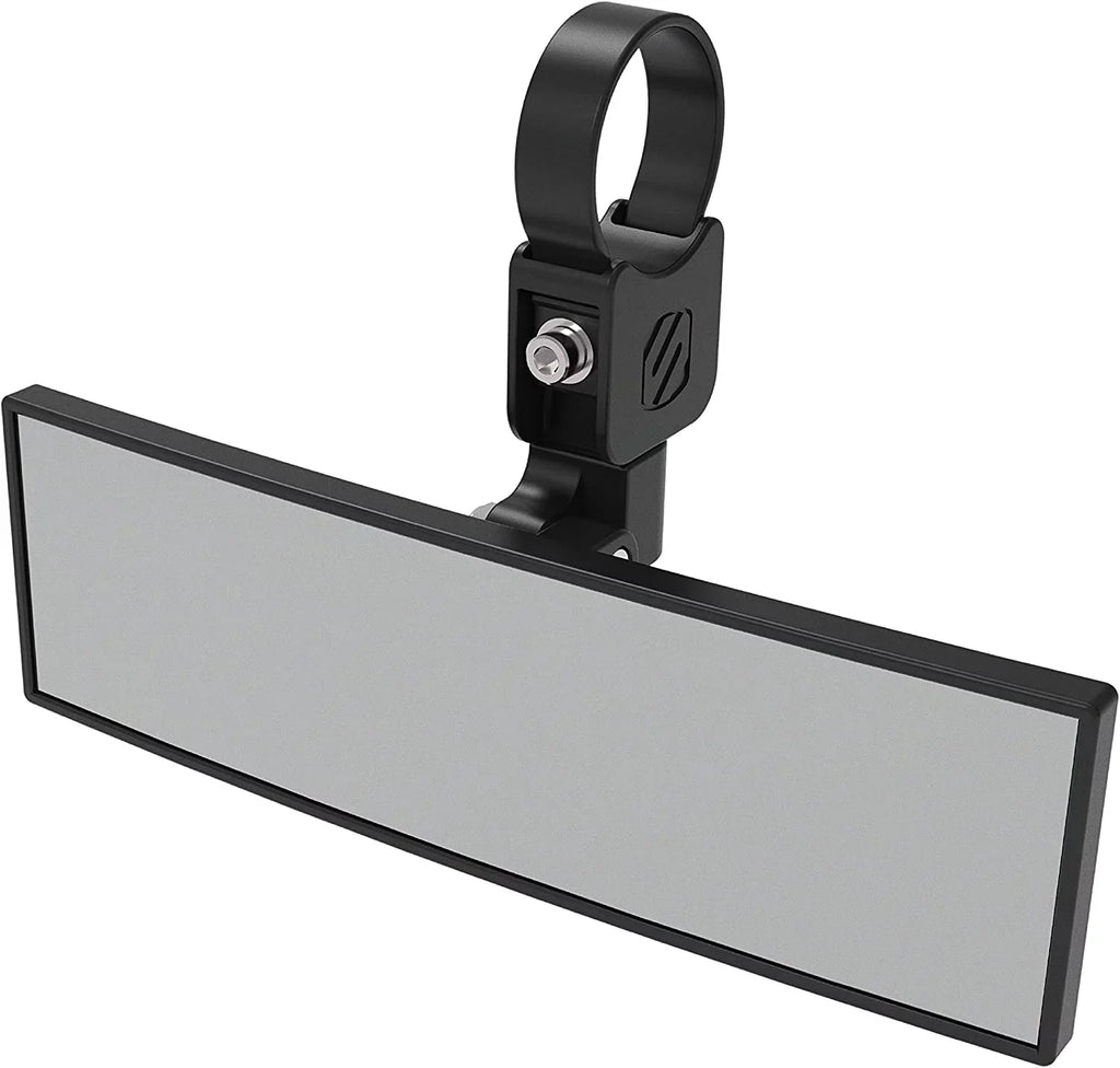 Scosche 1.85” 9” Tube View PSM21009-185 Panoramic BaseClamp Clamps with Mirror