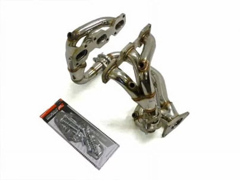 Long Ford 1995 1999+ Stainless 1999 Header Tube OBX-RS to Mercury Cougar 2.5L Mystique, Contour/ Mercury V6 For Fitment