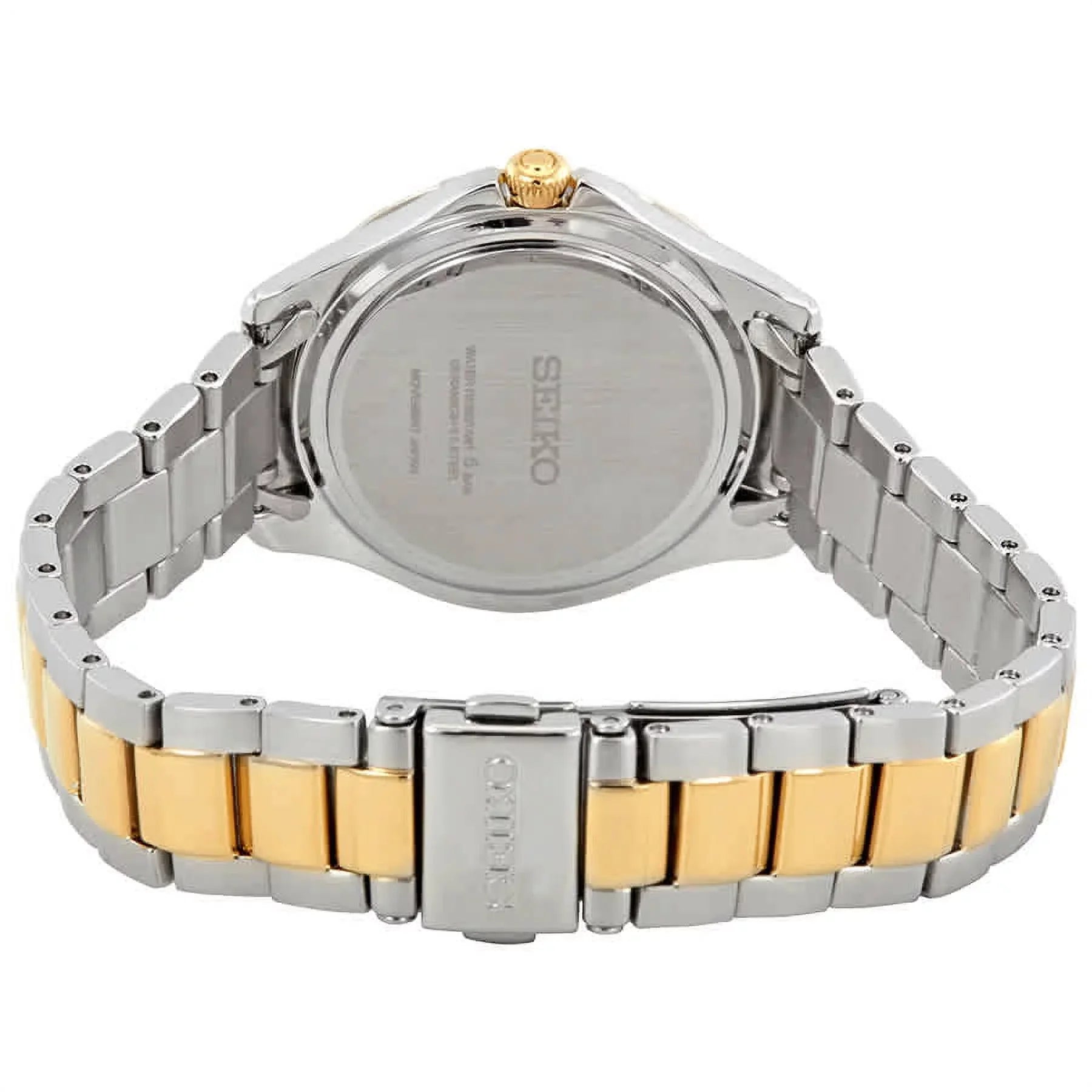 Pearl Seiko of Watch Dial Tone Accent Diamond Solar Two Mother SUT338 Women's