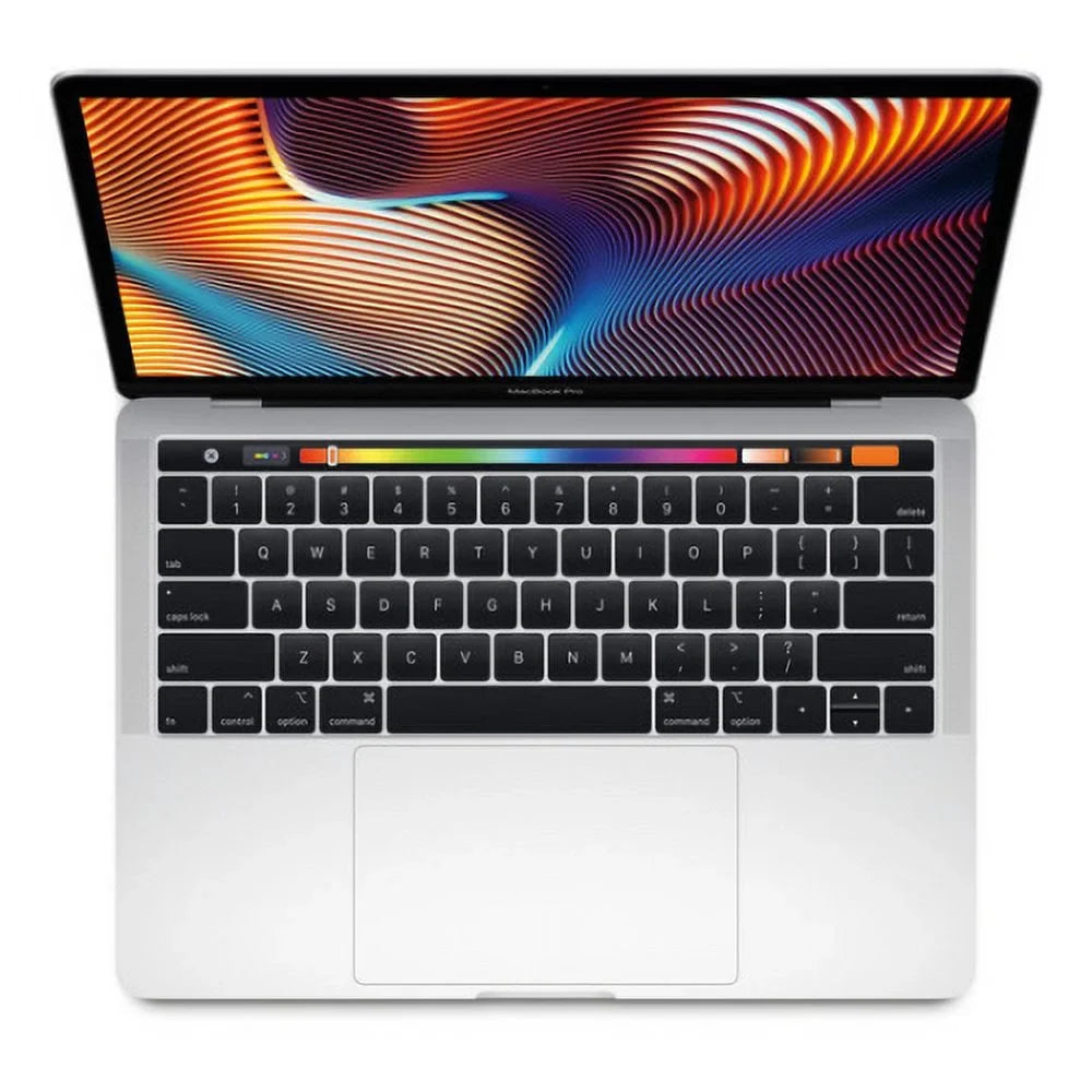 Silver Laptop - MacBook Apple 512GB RAM SSD 13" 16GB Refurbished 2.3GHz Pro Pre-Owned i5 Core (2018) Fair MR9V2LL/A