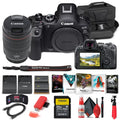 Canon Charger EOS (5666C011) II Camera + + + Photo External Mirrorless More 64GB Card Memory Case 24-105mm Reader with Mark Battery R6 LPE6 Software + Card + Lens Corel f/4 + +
