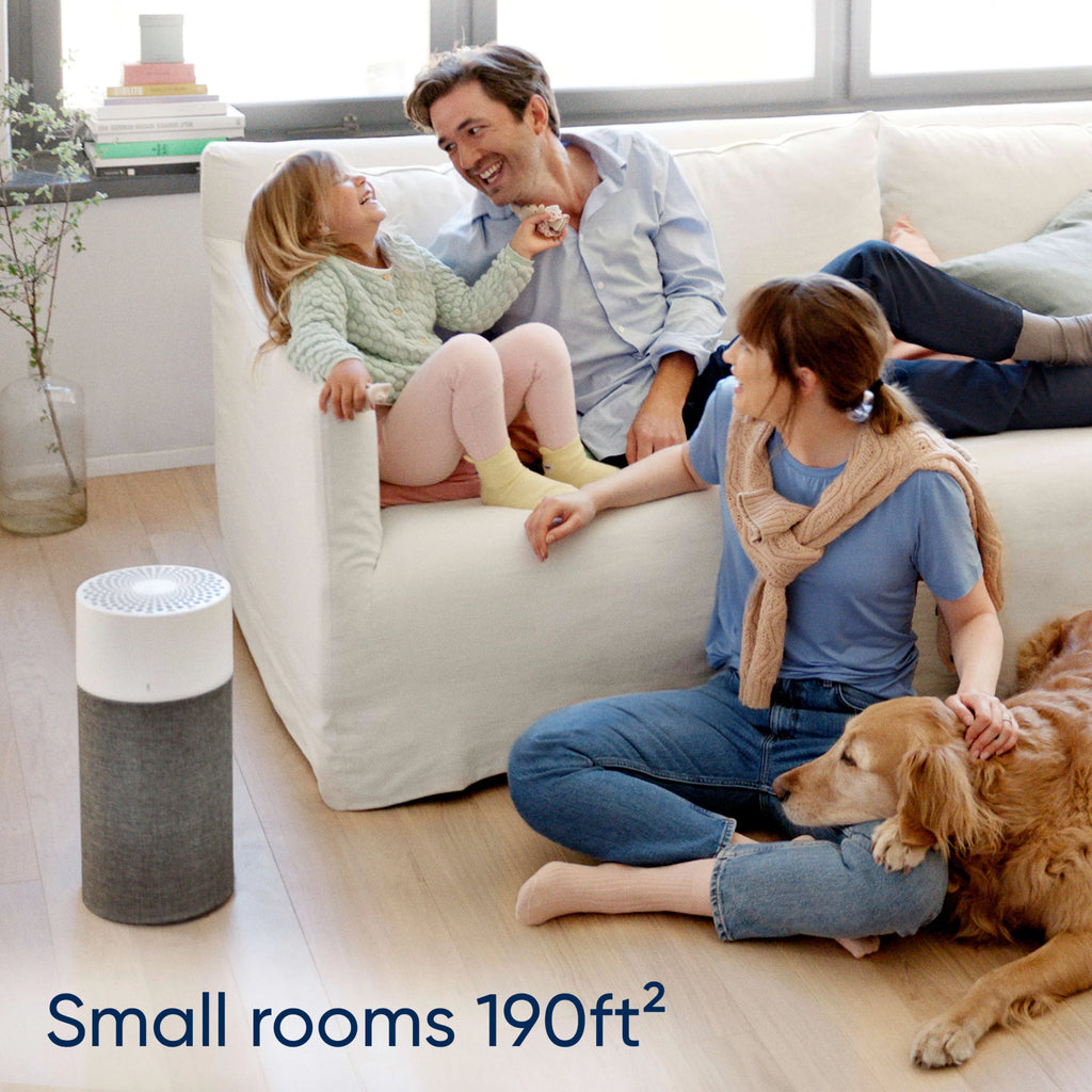 Auto Auto Dander, Mode Technology Silent Blue Room Pollen, Dust, HEPA and Pre-Filter Air with Blueair and Allergies, 411 with for Washable Bacteria Pet Viruses Purifier Pure Small Smoke,