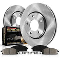Stop Kit Power Rotor Brake Replacement Stock Front KOE7648 and Pad