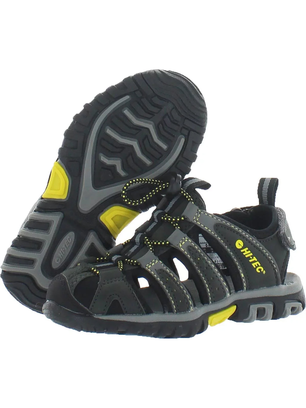 Boys 2 (D) Kid Ch Trail Medium Little Cove Hiking, Gray Outdoor Hi-Tec Shoes