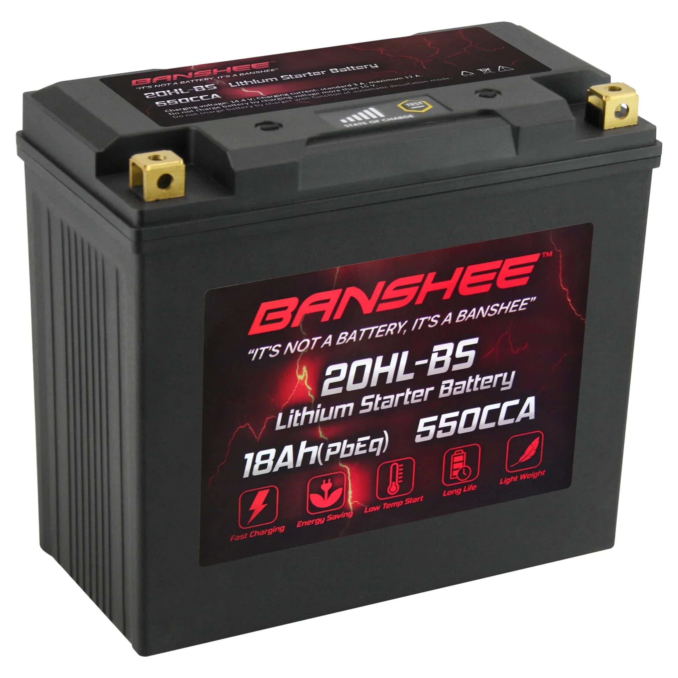 Compatible Touring Battery YTX20L-BS Victory 2002 Cruiser 2002 with Deluxe Motorsports to V92TC Banshee LiFePO4