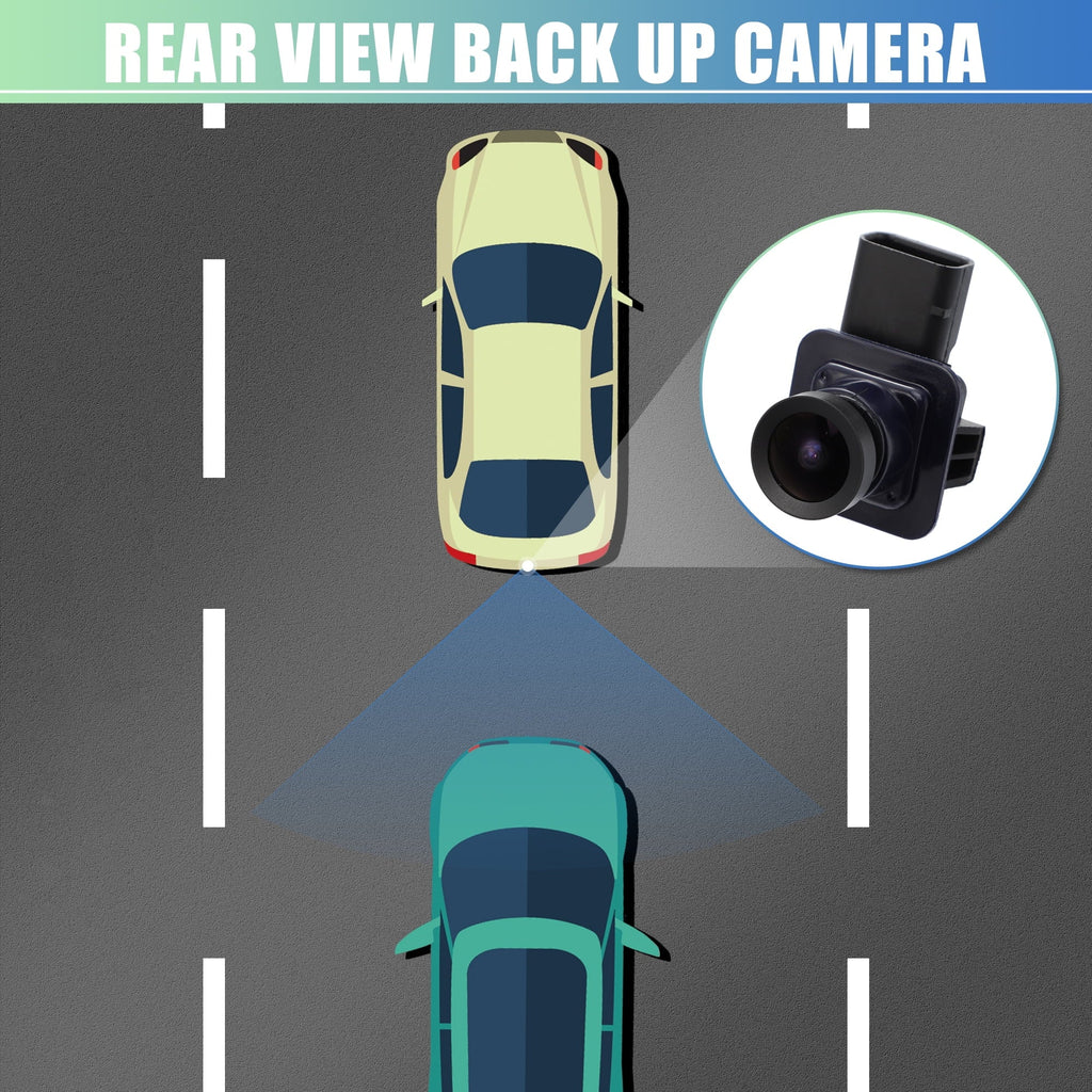 View Replace Waterproof Edge for Camera Reverse Parking Ford ET4Z-19G490-A Camera Back Backup Car 2013-2014 Up Rear