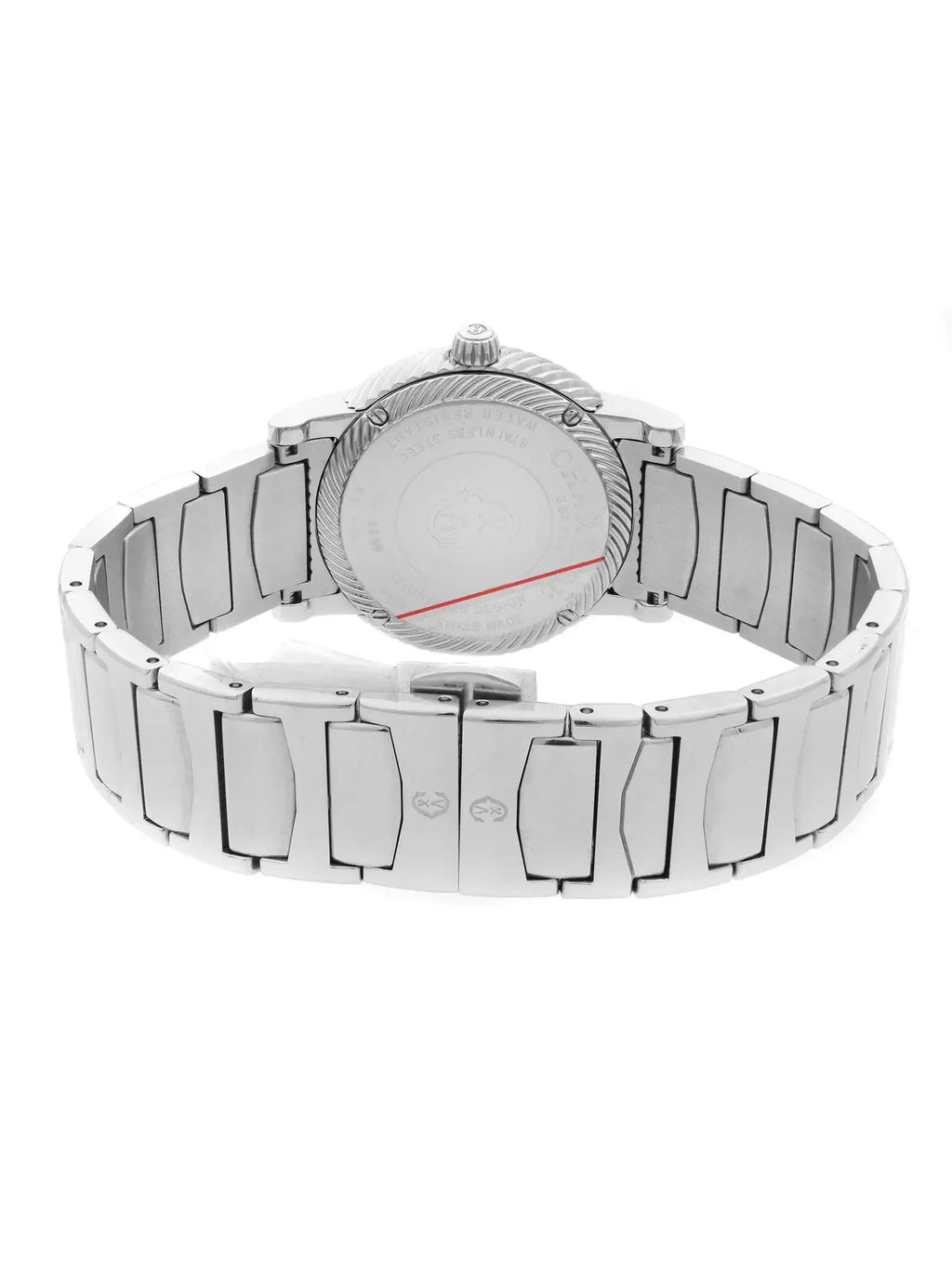 Ladies Charriol MOP Quartz White Diamond Watch Parisii P33S2.920.001 Dial Steel