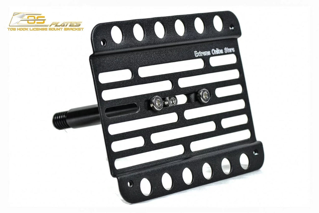 Hook Version Tow Store Online Extreme Mini Cooper Bracket for | Relocator Plate License Size) Replacement 1 Mount EOS Bumper Front Tow-119 Plate (Mid 2014-Present
