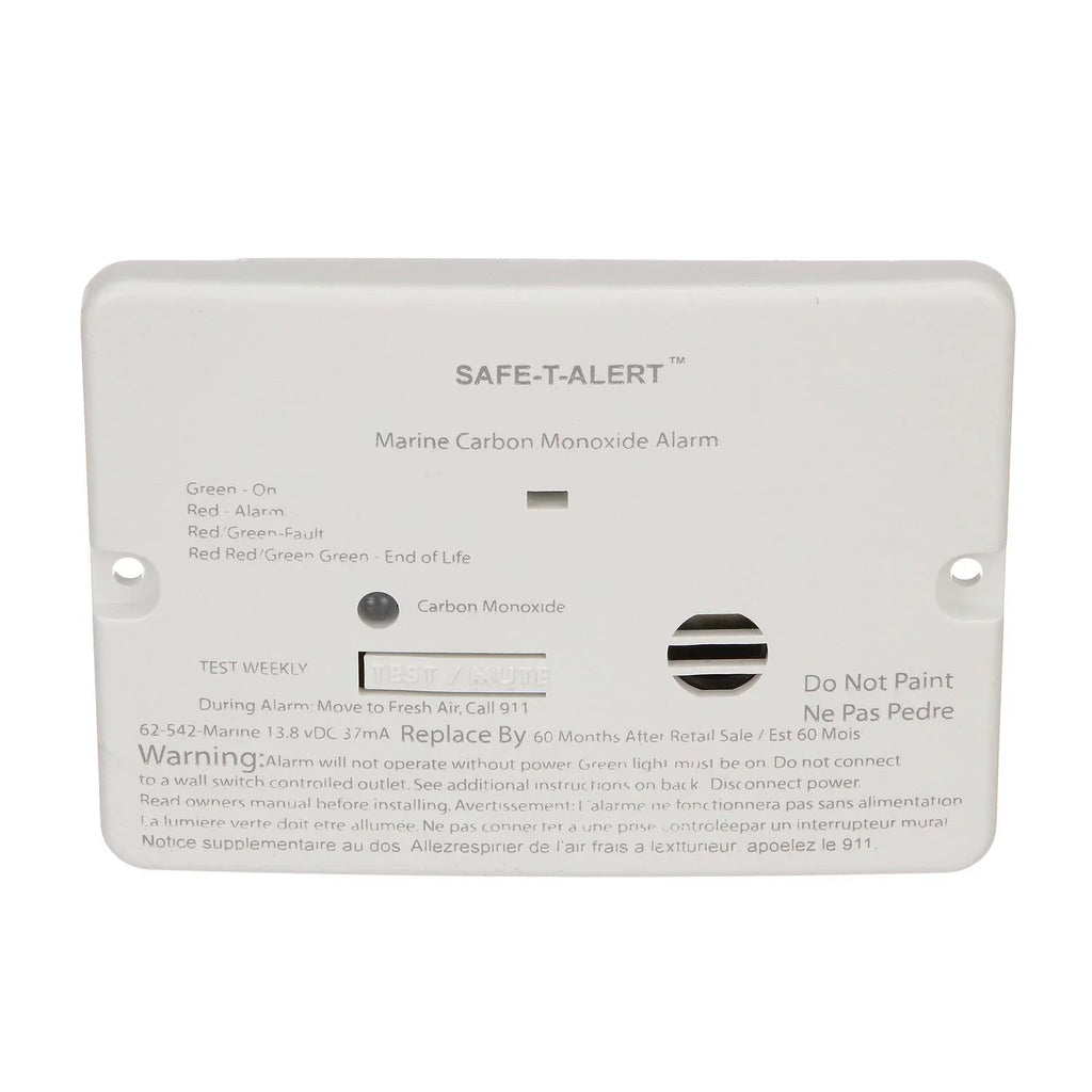 46361 Mount Carbon White Monoxide Flush Detector Seachoice Series 62
