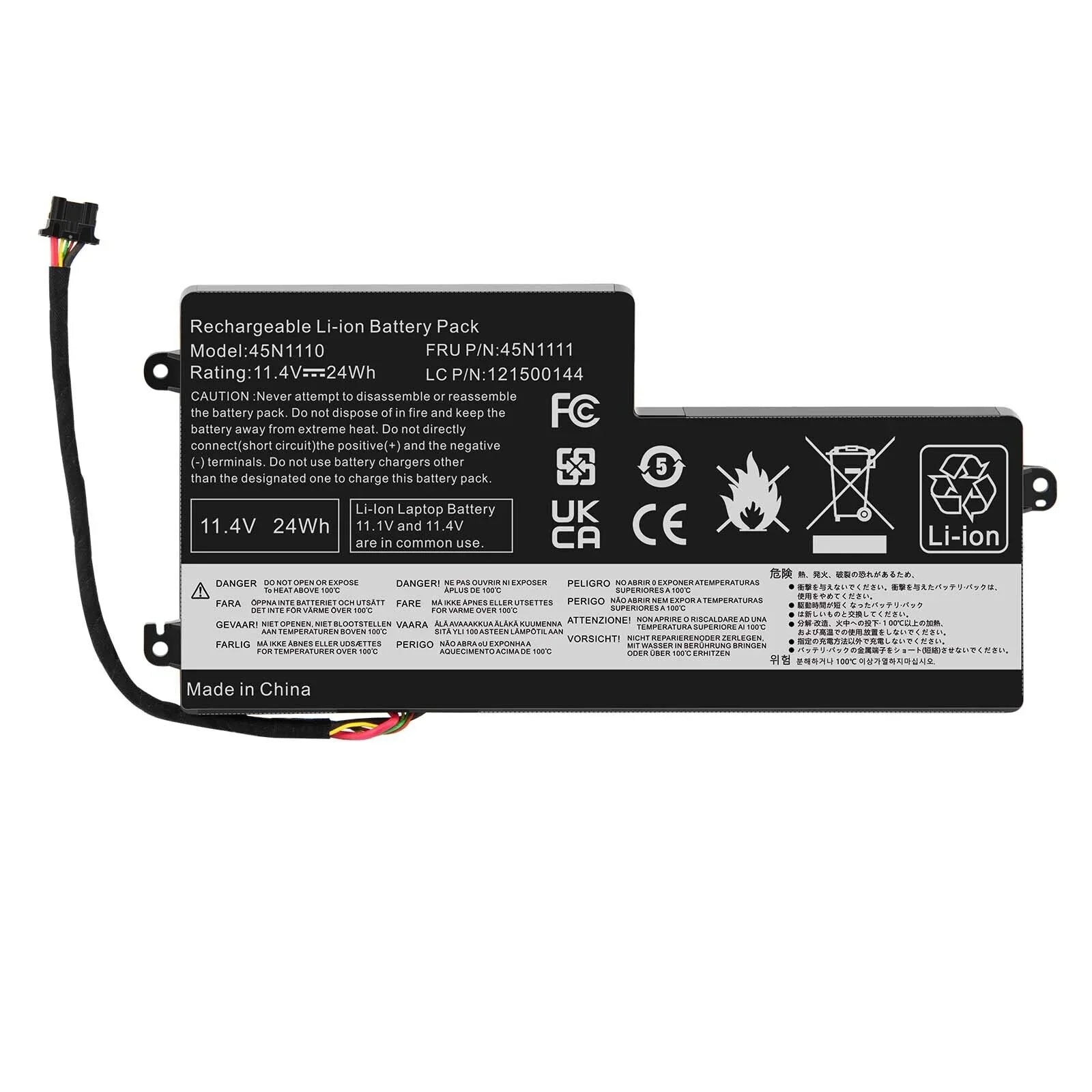 X250 Lenovo X260 ThinkPad Battery For