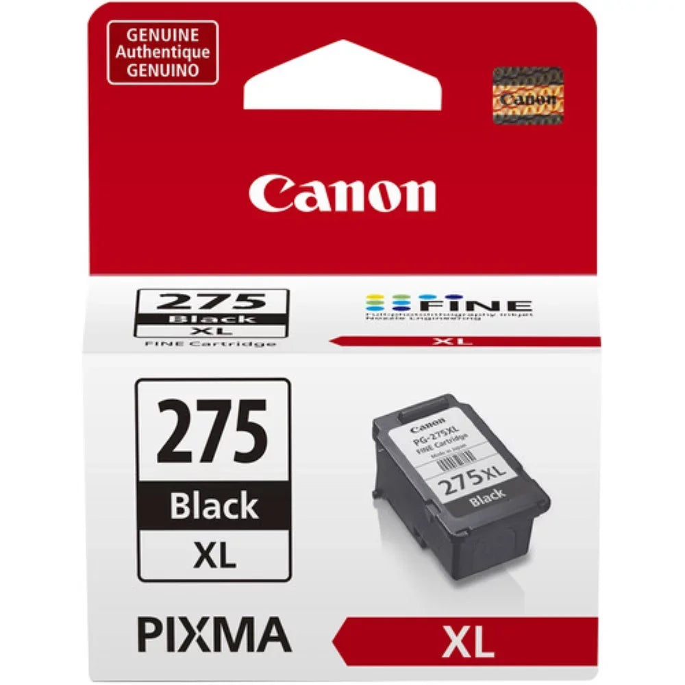(Black, Black Ink Cartridge and Magenta Canon CL-276XL Cyan, and Color PG-275XL Yellow)