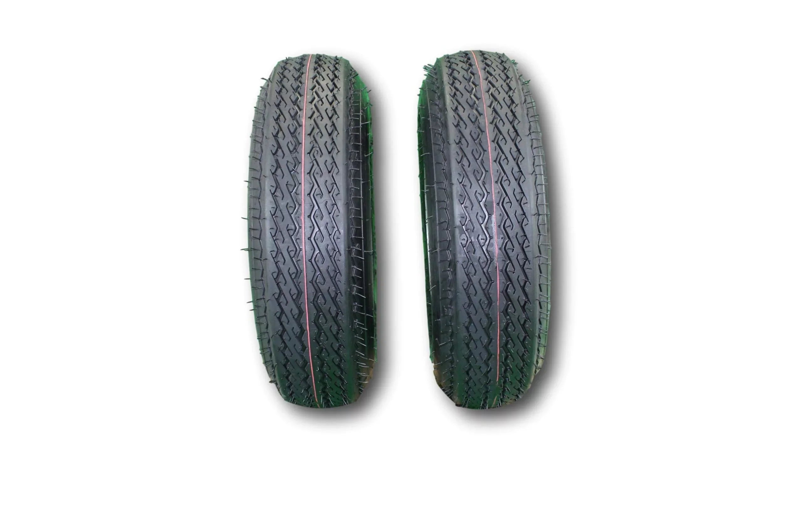 and C Trailer Tire White Antego Load 2-Pack Tire Wheel Rim Antego 480-8 Wheel 4 Lug on 4.80-8
