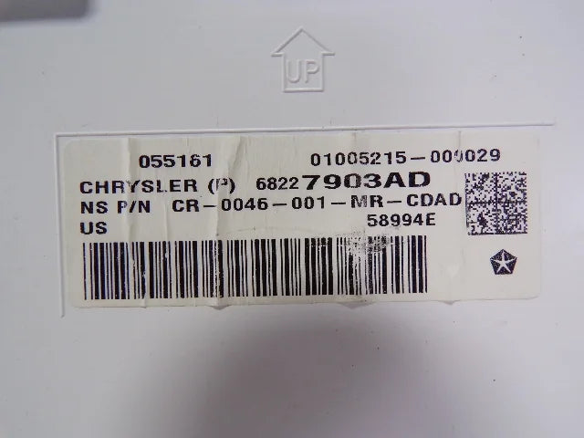 (Good) Speedometer Chrysler Speedo Pacifica 17 LKQ Pre-Owned Cluster Miles 45k OEM