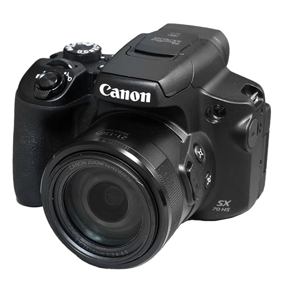 Digital HS Canon Flash+ Yr Camera PowerShot Extra SX70 + Battery 1 + Warranty