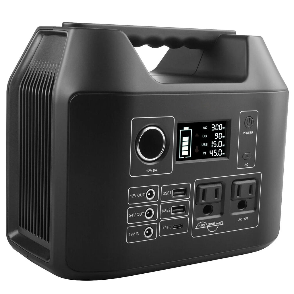 296Wh Station Lithium Generator Portable Sloar Power Battery 80000mAh NEW 300W