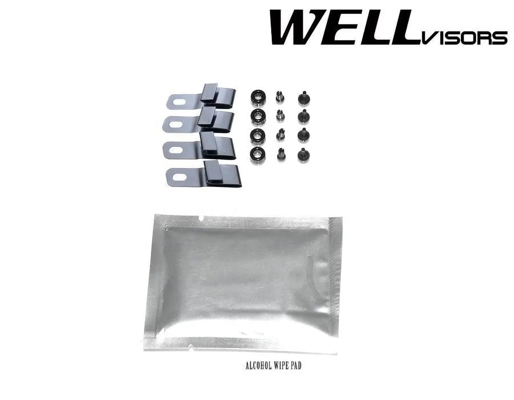 2019 3-847BM018 2020 Trim Rain 2022 G01 2023 Deflectors X3 for / Chrome 2021 Guard Wellvisors 2024 Window With BMW Wind Side Visors 2018