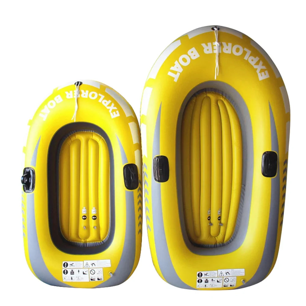 Inflatable Fishing Boat Adult Kayak 1 1 Boat & Fun Child Canoe Boat for Summer