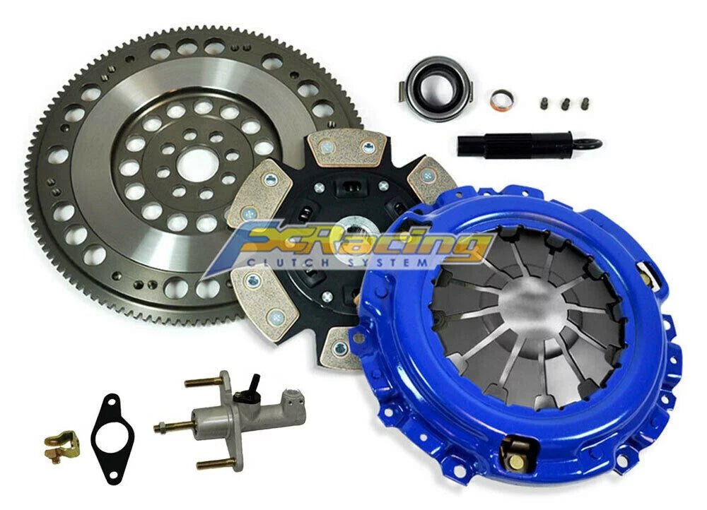 Si CLUTCH CIVIC KIT+CHROMOLY K20 FX FLYWHEEL+HD CYLINDER FITS MASTER RSX STAGE 3
