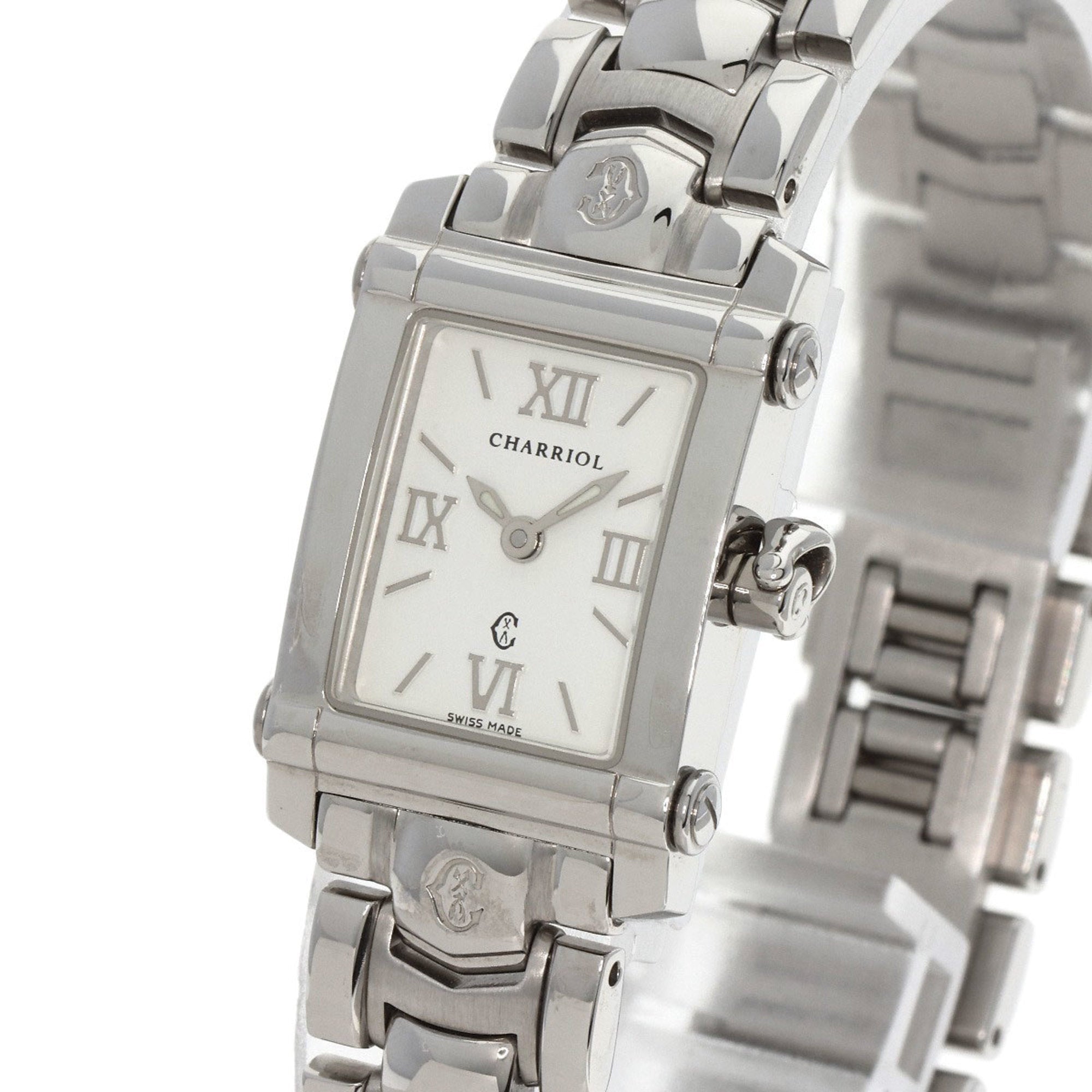 Watch Ref.9012911 (Good) CHARRIOL Philippe Columbus PHILIPPE Steel/SS Charriol Pre-Owned Ladies Stainless