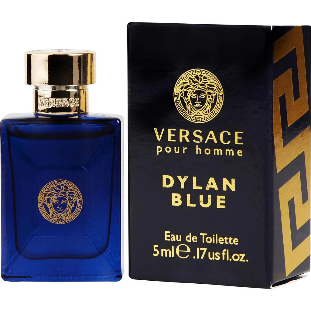 3PK Men Kit 5ml Versace Blue Dylan Eros - Dylan EDT, EDT, Turquoise Femme