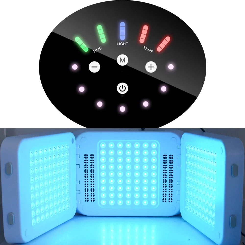 7 Mask LED Light Skin PDT Rejuvenation Photon Facial Colors Therapy Machine Light Treatment Acne