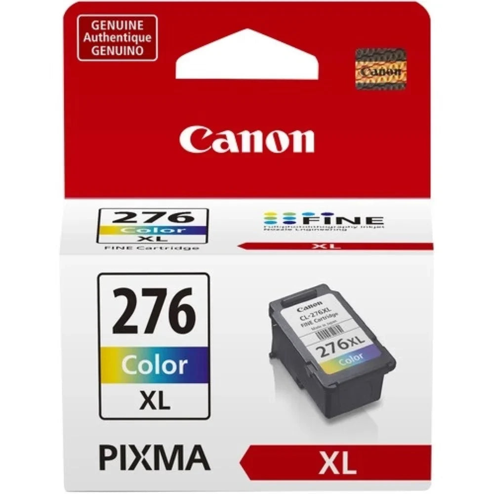(Black, Black Ink Cartridge and Magenta Canon CL-276XL Cyan, and Color PG-275XL Yellow)