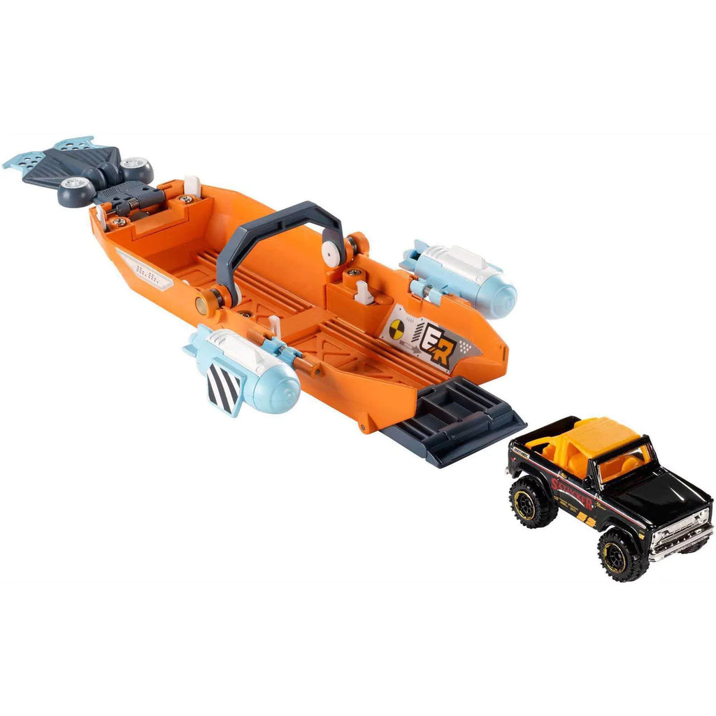 Matchbox Rescue Canoe Turbo Elite