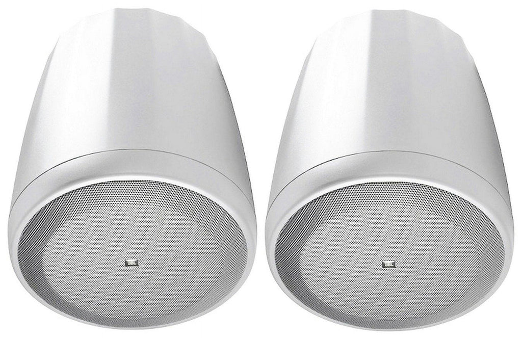 4-Zone Commercial Multi White Matrix Pendant Amplifier+(6) Source Speakers JBL