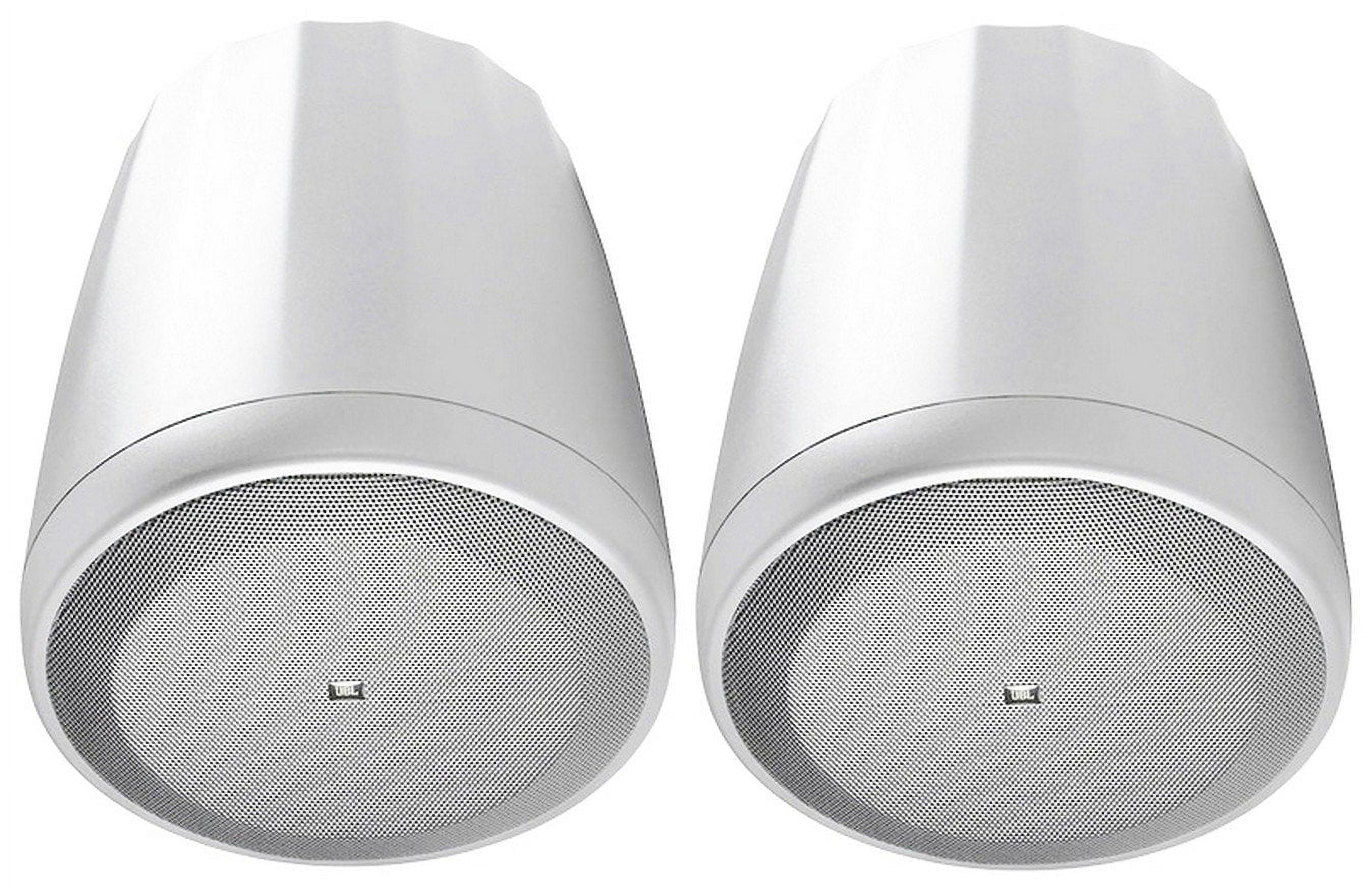 4-Zone Commercial Multi White Matrix Pendant Amplifier+(6) Source Speakers JBL