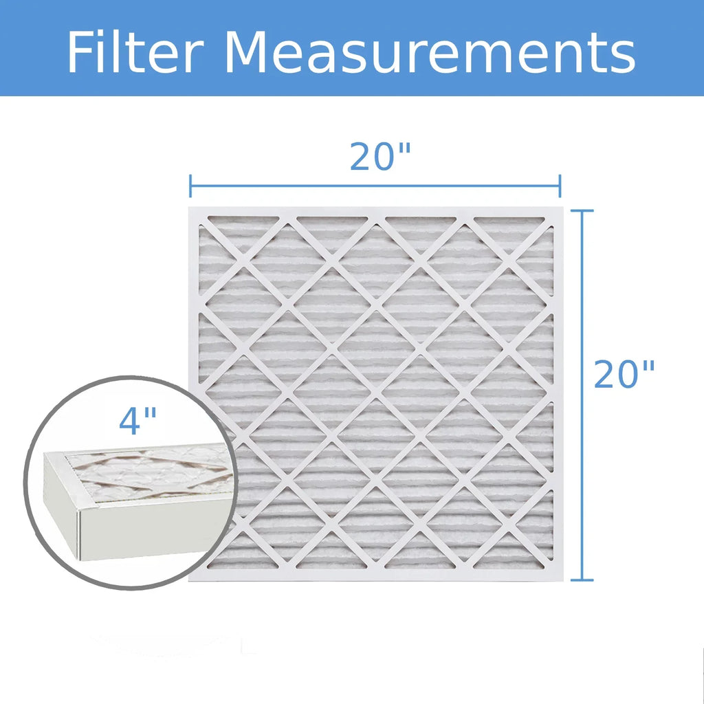 8, Air Filter, Surface (3 40 20x20x4, Purolator Mechanical MERV Pleated Hi-E Pack) Extended