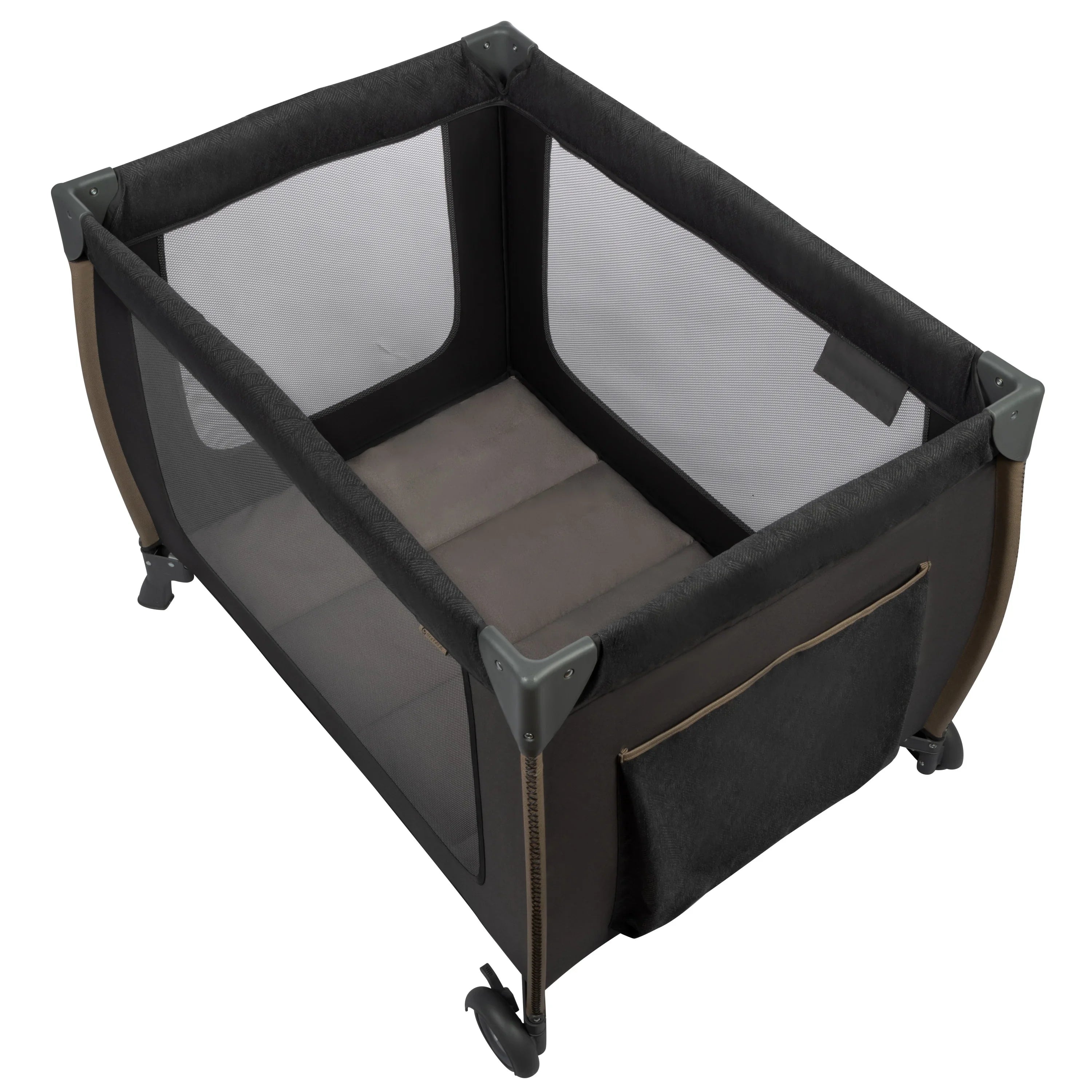 Full with Monbebe Point Rocking Bassinet, Size Castle Yard Play
