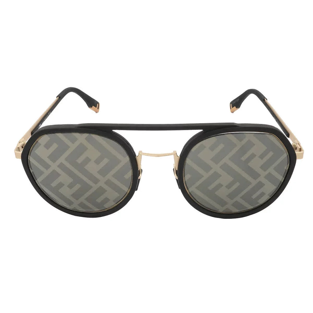 FE40040U Men's Sunglasses Pattern 51 Fendi 02C Pilot