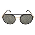 FE40040U Men's Sunglasses Pattern 51 Fendi 02C Pilot