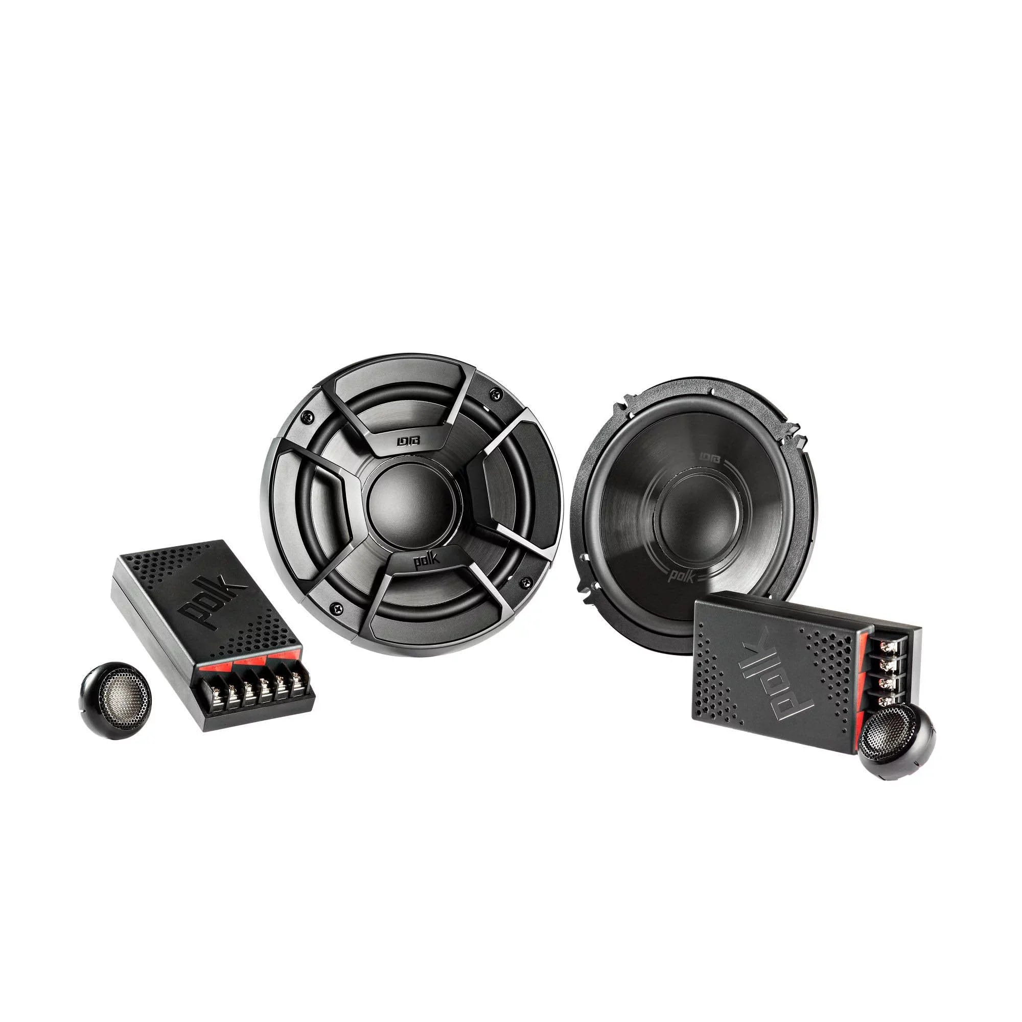 Pair Of 6x9" 6.5" Includes Bundle A Components Polk - A - Audio Pair 2 Coax Pair and Of DB692 Speakers DB6502