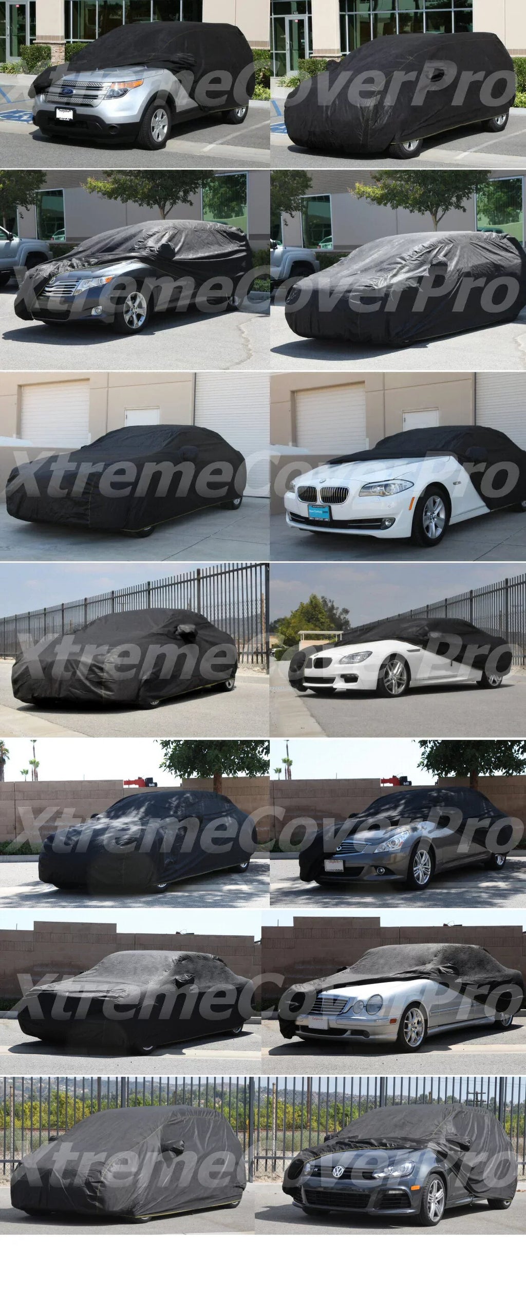 XtremeCoverPro ML350 2013 Mercedes-Benz 2014 ML550 XCP ML63 Pro Series 2012 ML500 Cover 2015 fits Car Black