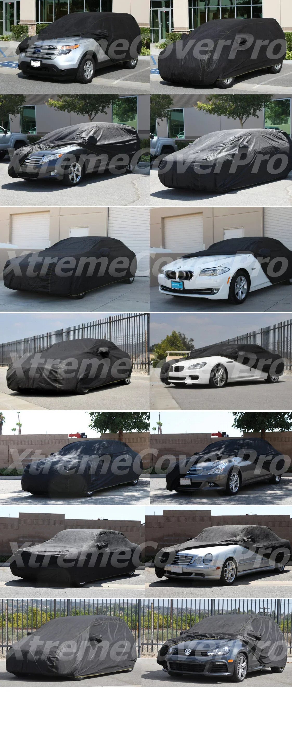 XtremeCoverPro ML350 2013 Mercedes-Benz 2014 ML550 XCP ML63 Pro Series 2012 ML500 Cover 2015 fits Car Black