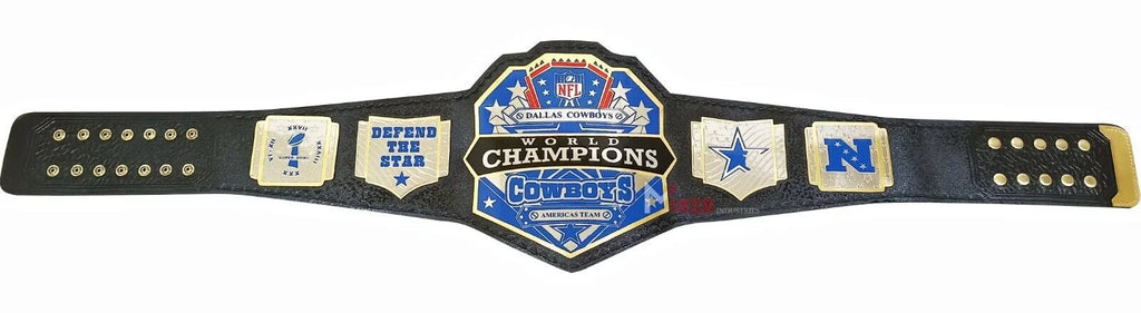 World Championship NFL Belt Cowboy Adult Title Team American