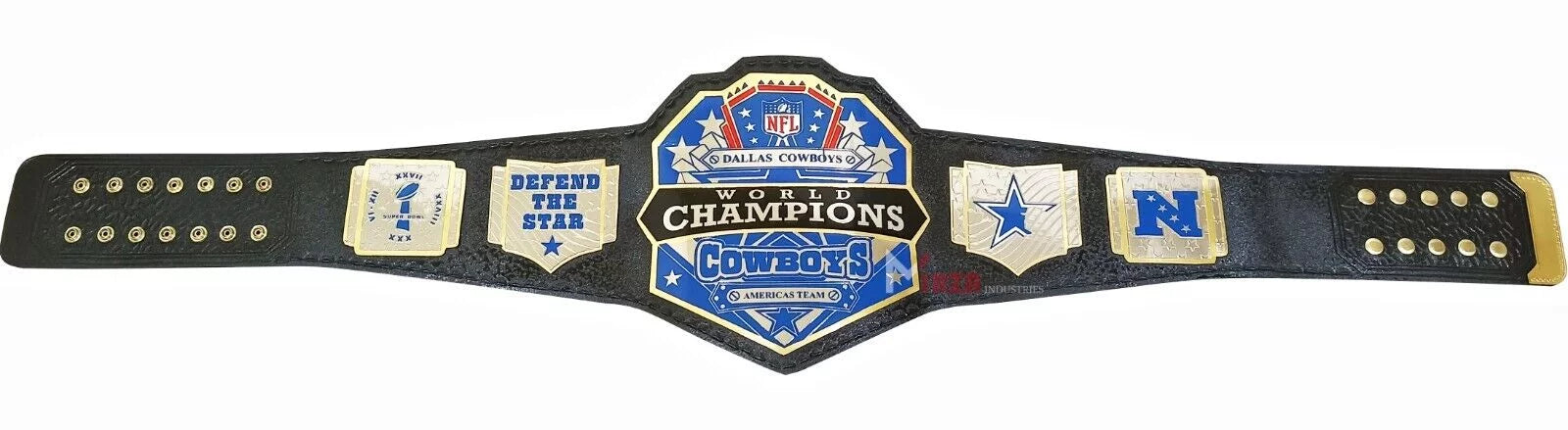 World Championship NFL Belt Cowboy Adult Title Team American