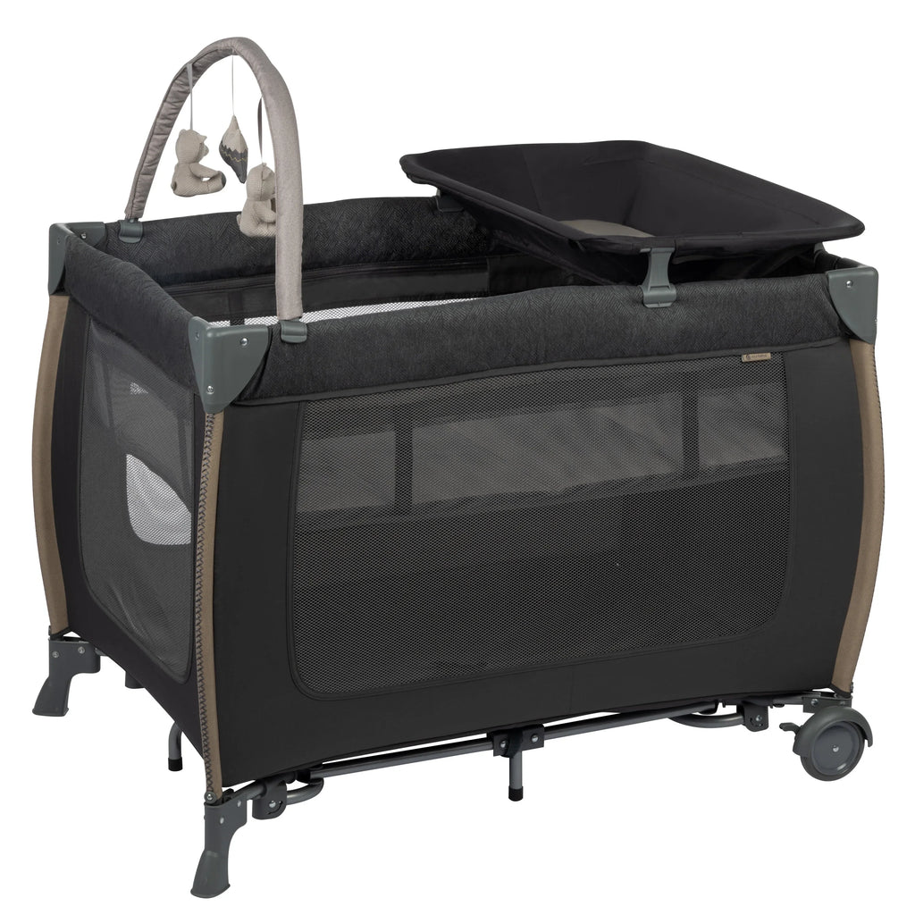 Full with Monbebe Point Rocking Bassinet, Size Castle Yard Play