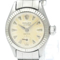 (Fair) Hand-Winding ROLEX Precision Steel BF565424 Watch 6525 Mens Pre-Owned Vintage Stainless