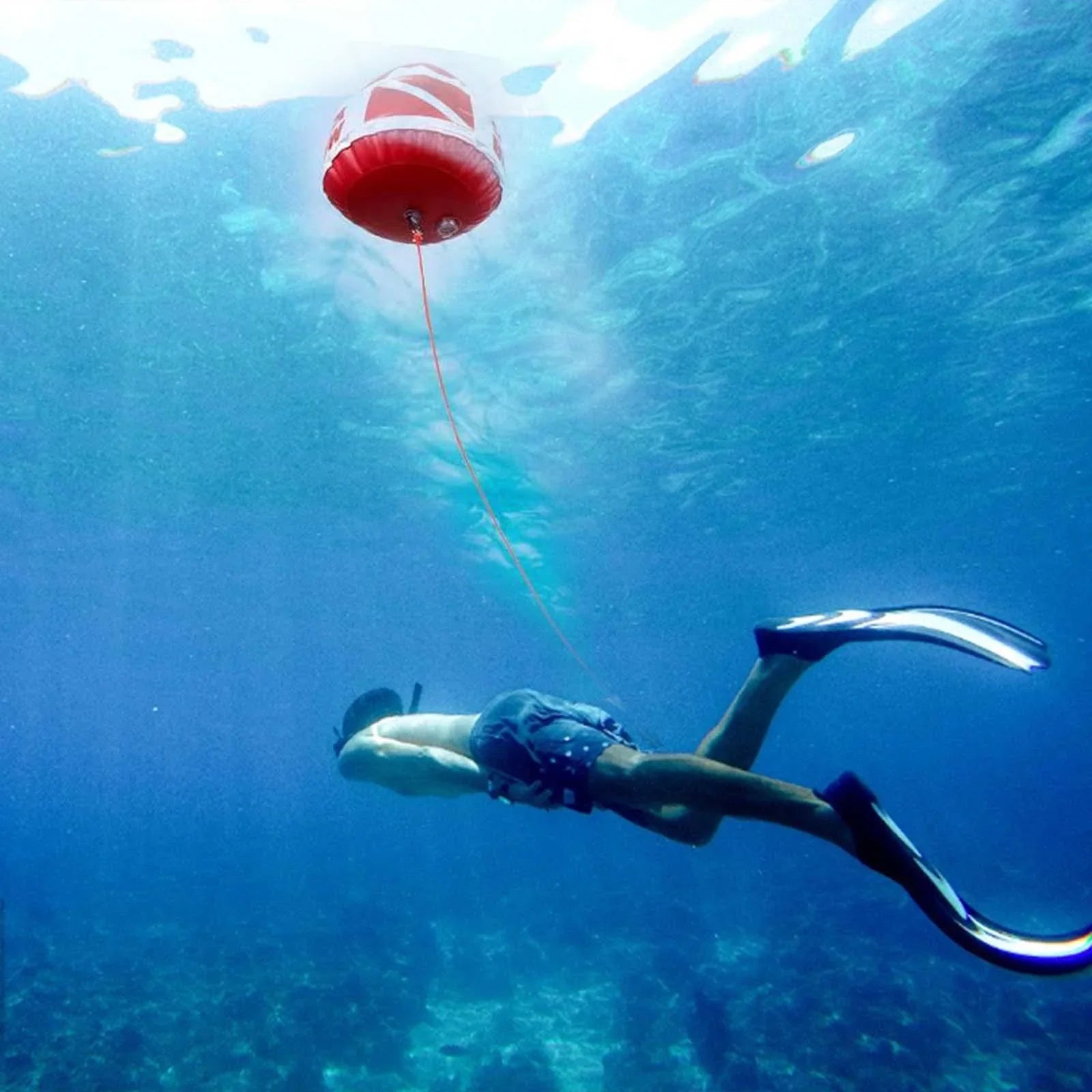 Floater , Dive Surface Visibility ing, Dive for High Flag Diving, funtasica Flag Fishing Float Inflatable Float Buoy