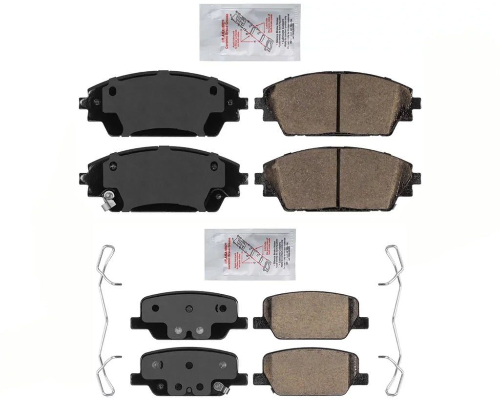 AmeriPRO Front Disc CX-30 Ceramic Brake & Pads 2020-2022 For Rear Mazda