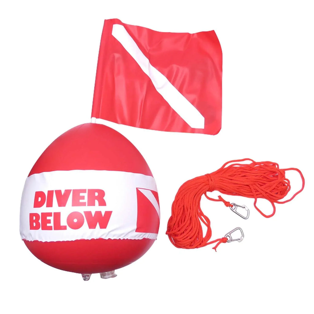 Floater , Dive Surface Visibility ing, Dive for High Flag Diving, funtasica Flag Fishing Float Inflatable Float Buoy